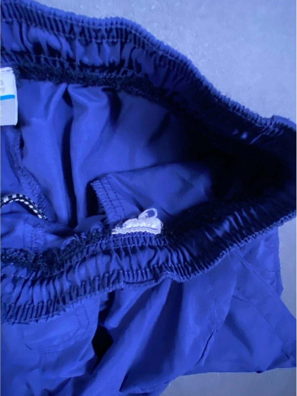 Columbia Shorts Men Small Adult Blue Navy Athletic PFG Fishing Gear Lined Swim